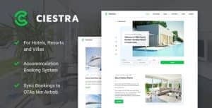 Hotel Booking WordPress Theme – Ciestra