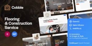 Cobble – Flooring & Construction WordPress Theme + AI