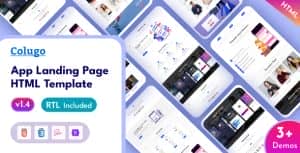 Colugo – App Landing Page Bootstrap 5 Template