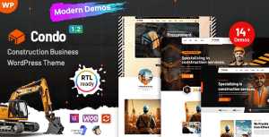Condo – Construction WordPress Theme