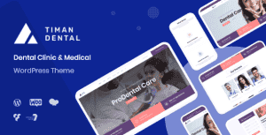Timan – Dental Clinic WordPress Theme