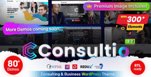 Consultio – Consulting Corporate WordPress