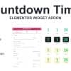 Countdown Timer Elementor Page Builder Addon