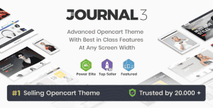 Journal – Advanced Opencart Theme Framework