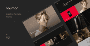 Bauman – Creative Portfolio WordPress Theme
