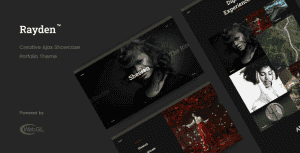 Rayden – Creative Portfolio WordPress Theme
