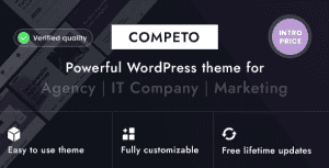 Competo – Marketing & Digital agency WordPress theme