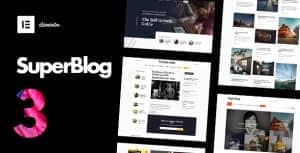 SuperBlog – Powerful Blog & Magazine WordPress Theme
