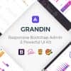 Grandin – Responsive Bootstrap Admin & Powerful UI Kit