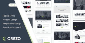 Crezo – Multipurpose HTML5 Template