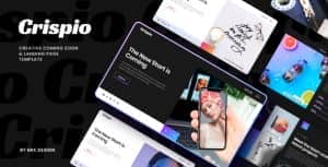 Crispio – Coming Soon and Landing Page Template