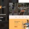 Crown Art | Drawing and Music School WordPress Theme