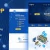 CrypTop – ICO Landing and CryptoCurrency WordPress Theme