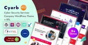 Cyarb – Cyber Security Solutions Elementor WordPress Theme