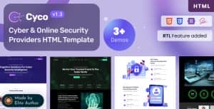 Cyco – Cyber & Online Security Services Bootstrap 5 Template
