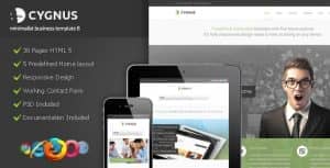 Cygnus – Minimalist Business Template 8