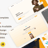 Dennis – Tailwind CSS Personal Portfolio HTML Template + Dark + RTL