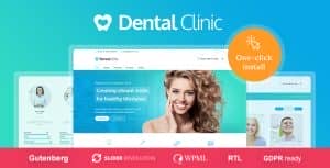 Medical and Dentist WordPress Theme – Dental Clinic