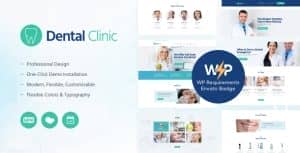 Dental Clinic – Dentist WordPress Theme