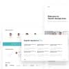 Denti – Landing page Sketch Template