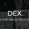 Dex – Modern Blog/Portfolio Blogger Theme