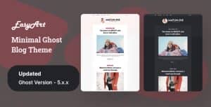 Easyart – Minimal Ghost Blog Theme