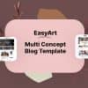 Easyart – Multiconcept Blog HTML Template