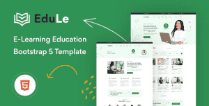 Edule – e-Learning Website Template HTML Version