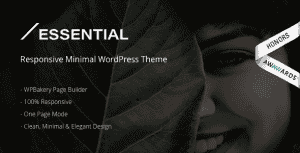 Essential – Responsive Minimal WordPress Theme
