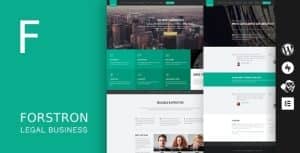 Forstron – Legal Business WordPress Theme