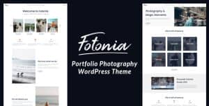 Fotonia – Portfolio Photography Theme for WordPress