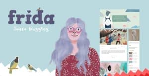 Frida – A Sweet & Classic WordPress Blog Theme