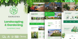 Gardena – Landscaping & Gardening WordPress Theme