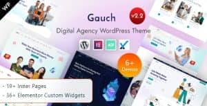 Gauch – IT Services & Digital Business Agency Elementor WordPress Theme