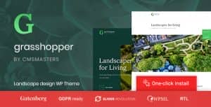 Grasshopper – Landscape Design and Gardening Services WP Theme