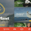 Ecology & Environment WordPress Theme – Green Planet