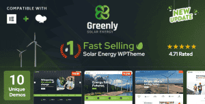 Greenly – Ecology & Solar Energy WordPress Theme