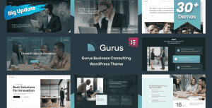 Gurus – Business Consulting WordPress Theme