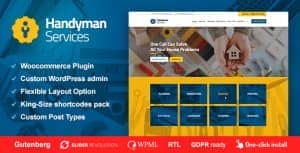 Handyman Services – Construction & Renovation WordPress Theme