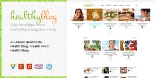 Healthy Blog – WP Theme + Store
