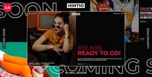 Hintio – Coming Soon & Landing Page Template