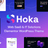 Hoka – Web SaaS & Hosting IT Solutions WordPress Theme