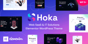 Hoka – Web SaaS & Hosting IT Solutions WordPress Theme