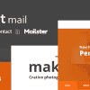 makit Mail – Responsive E-mail Template + Online Access + Mailster + MailChimp