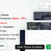 Hously – Real Estate Landing & Admin Dashboard Template (Tailwind CSS)