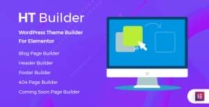 HT Builder Pro – WordPress Theme Builder for Elementor