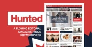 Hunted – Editorial Magazine WordPress Theme