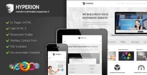 Hyperion – Modern Minimalist Responsive 3
