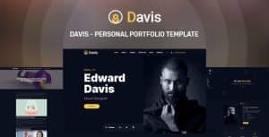 Davis – Personal portfolio template
