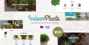 Indoor Plants | Houseplants Store & Gardening WordPress Theme